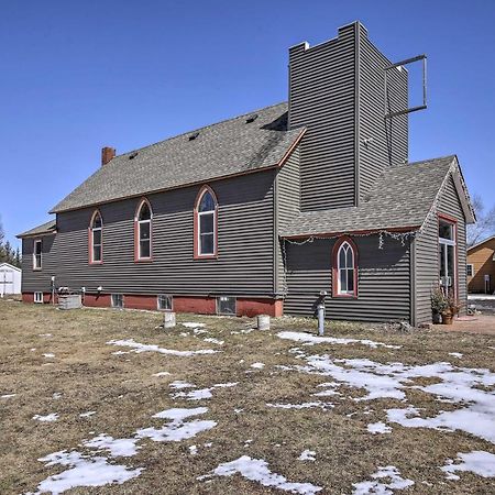 Renovated Historic Church Along Namekagon River! Seeley Eksteriør bilde