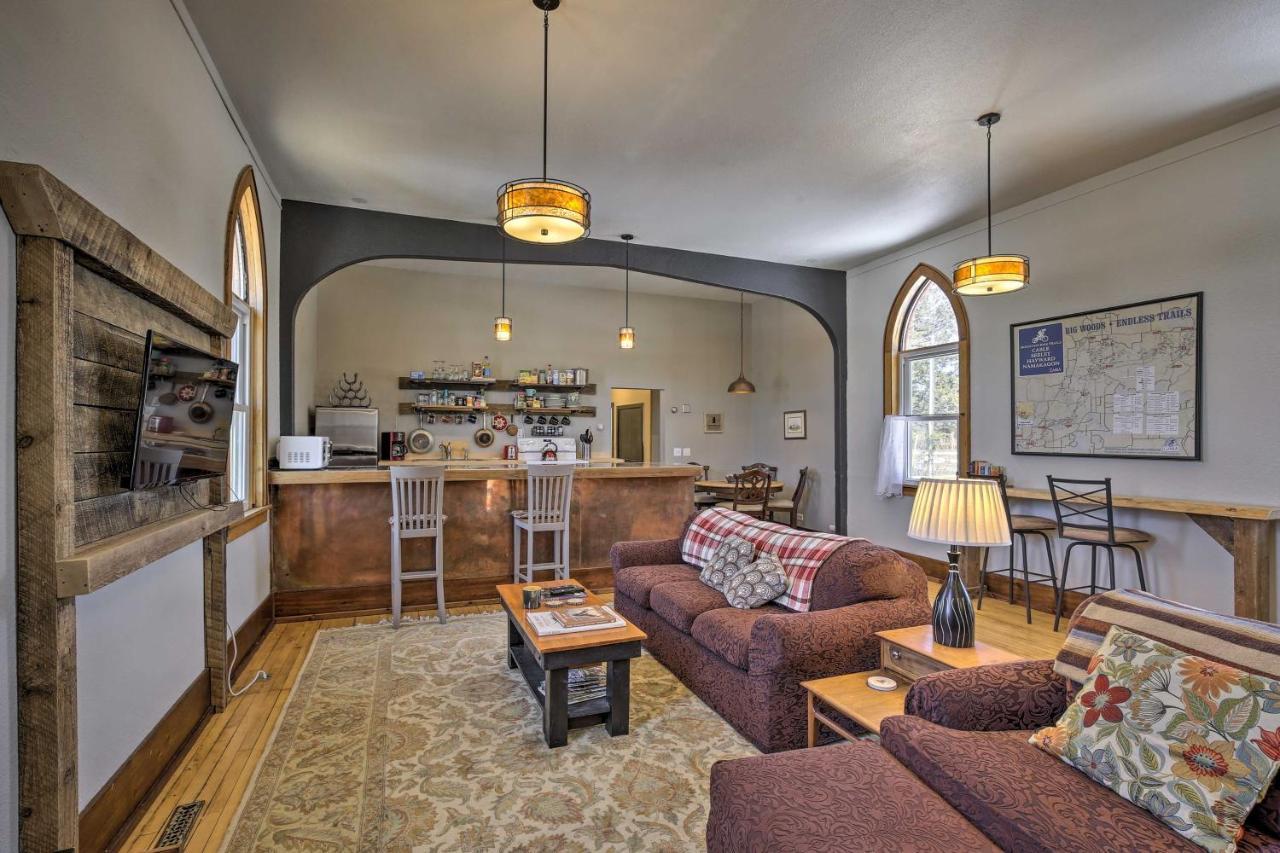 Renovated Historic Church Along Namekagon River! Seeley Eksteriør bilde