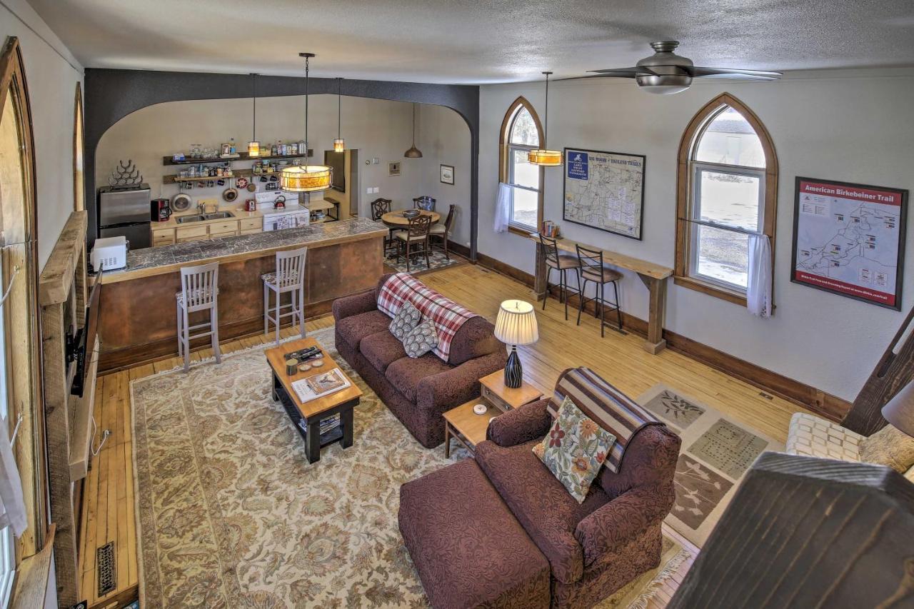 Renovated Historic Church Along Namekagon River! Seeley Eksteriør bilde